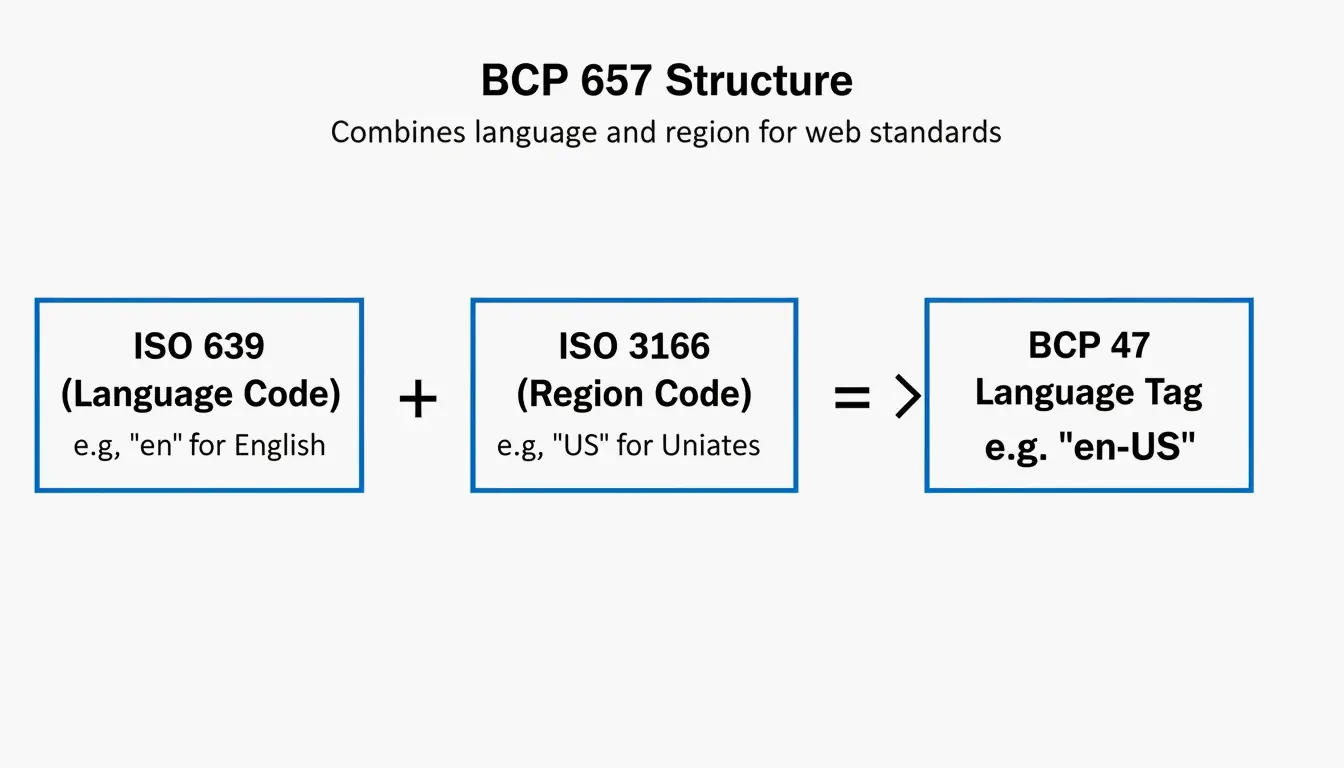 Komposisi tag bahasa BCP 47 dan strukturnya