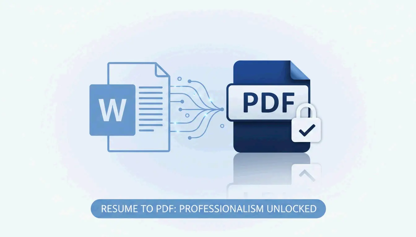 إنشاء السير الذاتية الإلكترونية: كيفية تحويل مستندات Word إلى صيغة PDF بشكل مثالي (2026)