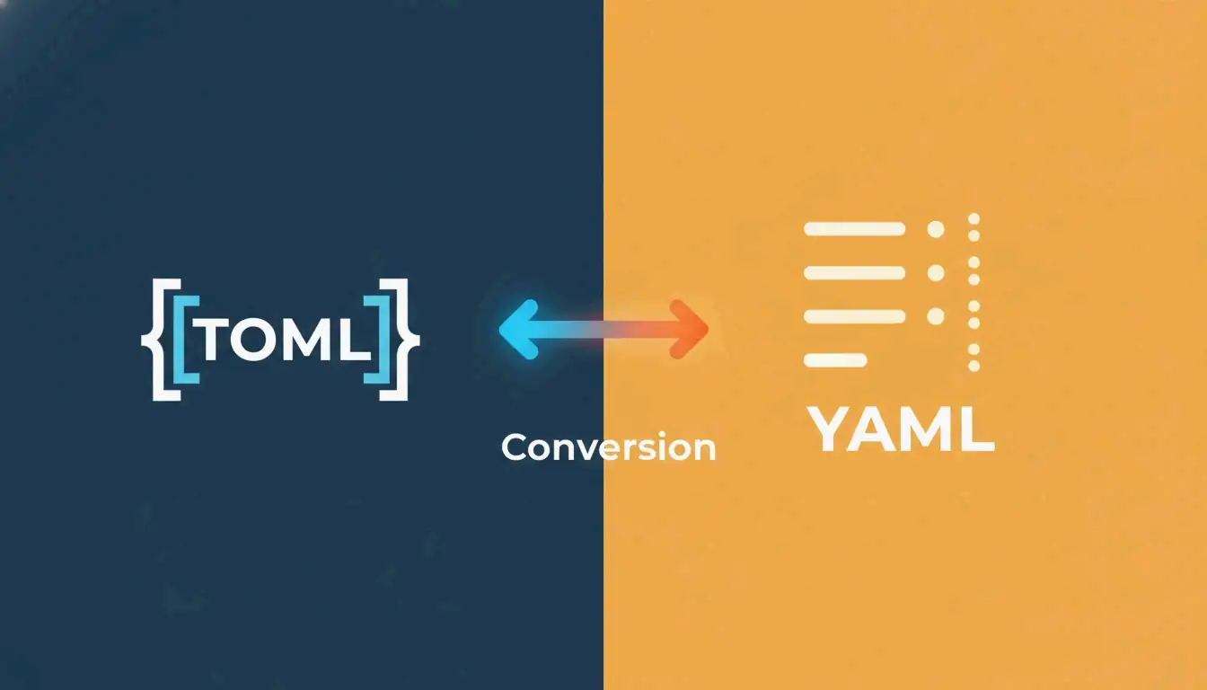 TOML 转 YAML：快速转换指南附语法对照表与常见陷阱