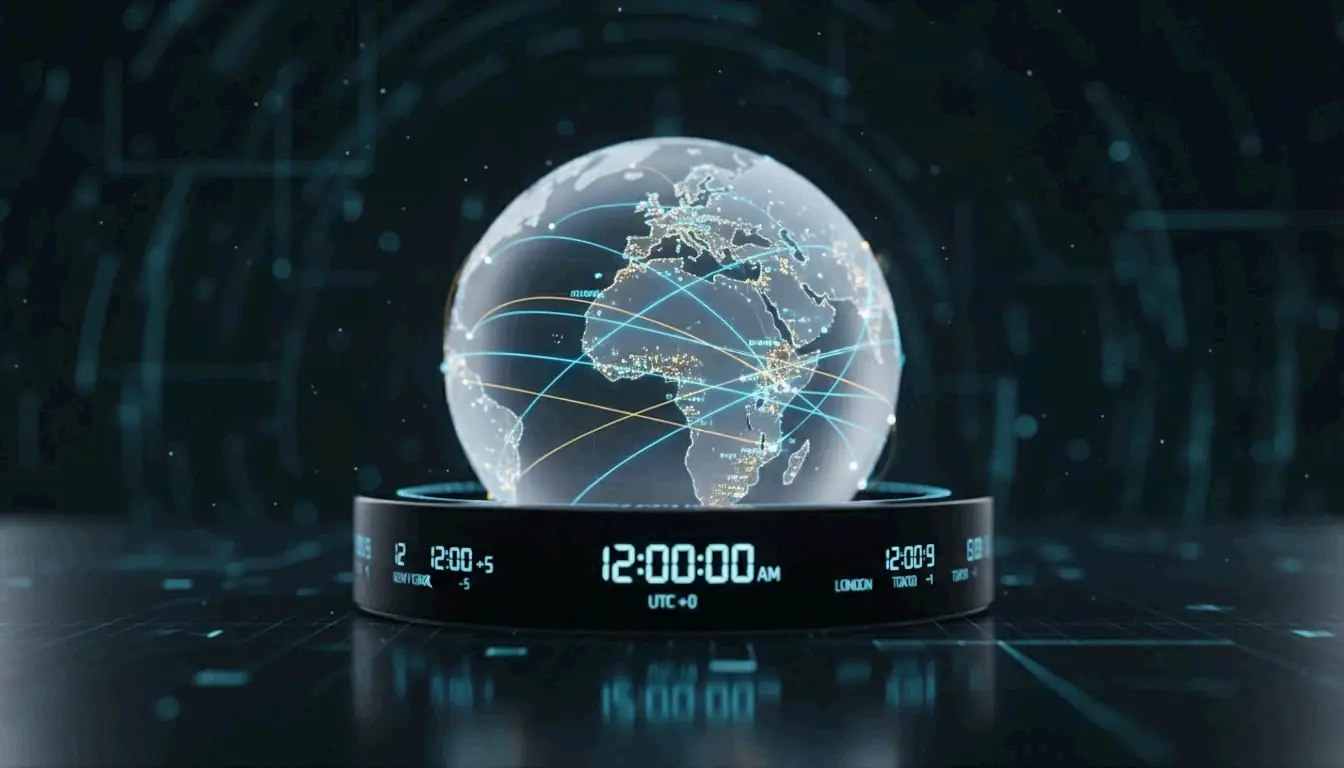 محول المناطق الزمنية: جدولة عالمية دقيقة مع دعم UTC والتوقيت الصيفي